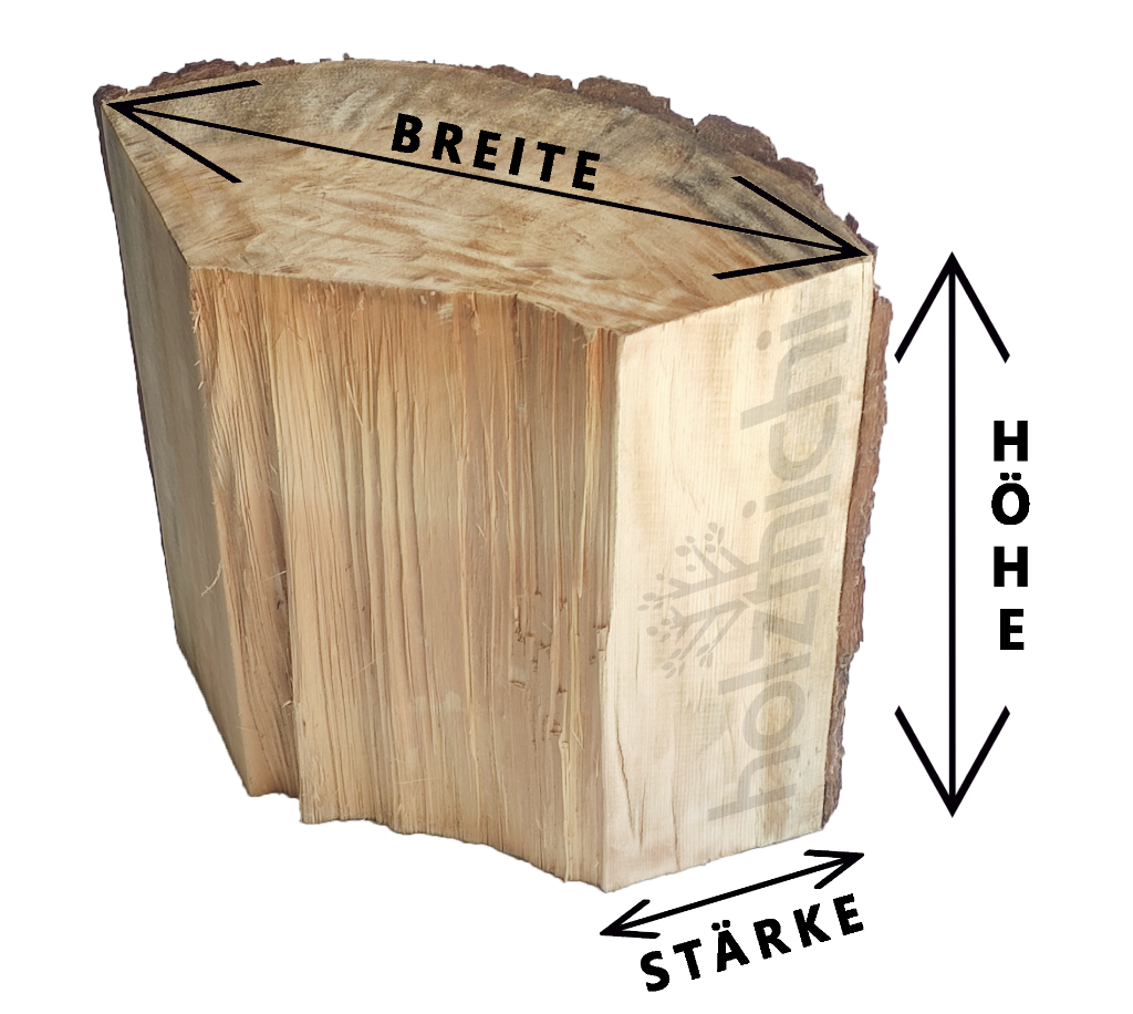 Weymouthskiefer Klotz Maskenholz