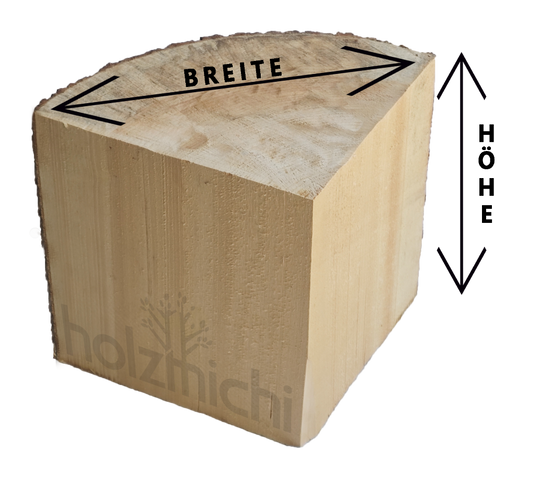 Weymouthskiefer Stammviertel Maskenholz